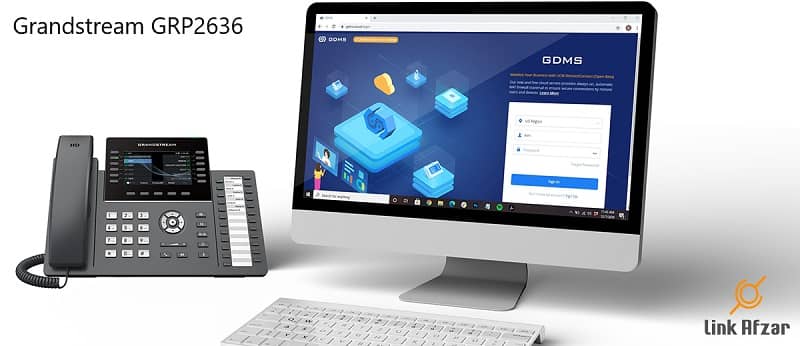 تلفن آی پی گرنداستریم GRP2636